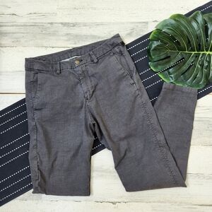 Lululemon Commission Pant Slim Oxford Black/White Size 31